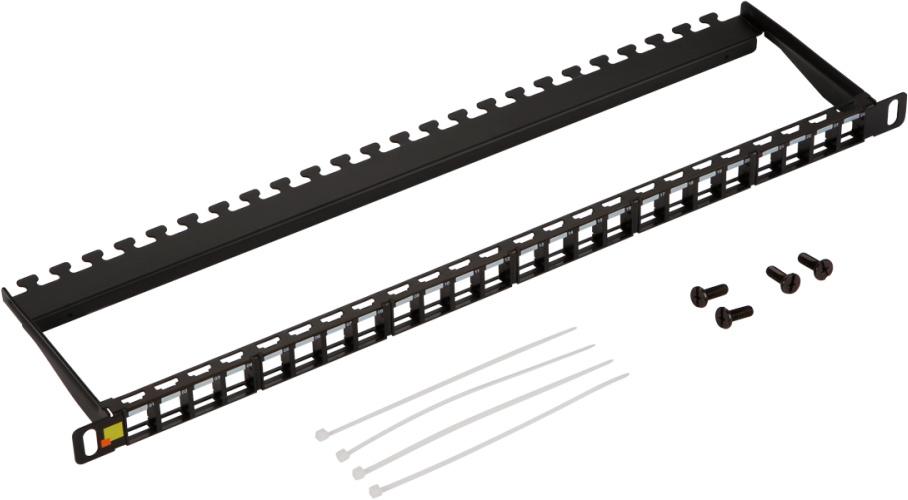 Патч-панель Lanmaster LAN-PPC24OK-UTP 19" 0.5U 24x UTP