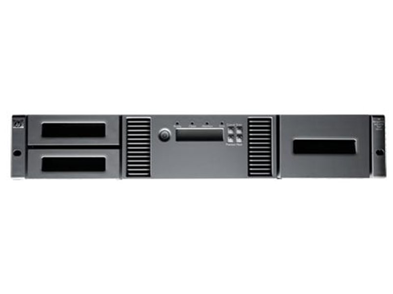 Ленточная библиотека HPE MSL2024 0-Drive Tape Library|up to 2 HH drives|incl. rack-mount | 3y Limited Warranty