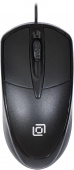 Мышь Оклик 125M черный оптическая 1200dpi USB 3but (1175317)