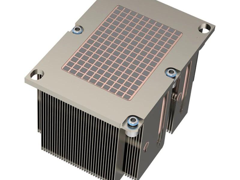Вентилятор корпусной Вентилятор для процессора ALSEYE AS-R83 TDP 250W 2U active Intel LGA 3647 108L x 78W x 64.5H (mm)  AL6063+CU1100+4PIPE,With backplate