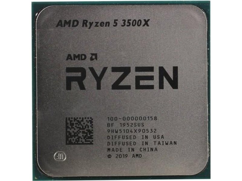 Центральный Процессор AMD RYZEN 5 3500X OEM (Matisse, 7nm, C6/T6, Base 3,60GHz, Turbo 4,10GHz, Without Graphics, L3 32Mb, TDP 65W, SAM4) OEM