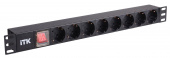 Блок распределения питания ITK PH12-8D3 гор.размещ. 8xSchuko базовые 10A C14