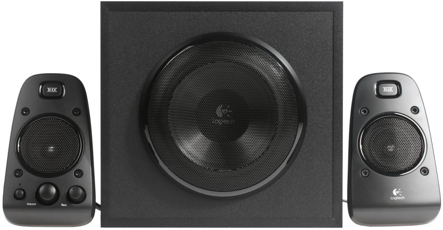 Колонки Logitech Z623 2.1 черный 200Вт