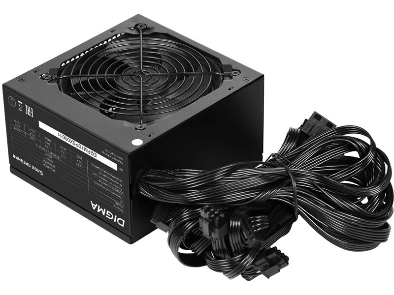Блок питания Digma ATX 650W DPSU-650W (20+4pin) 120mm fan 4xSATA RTL