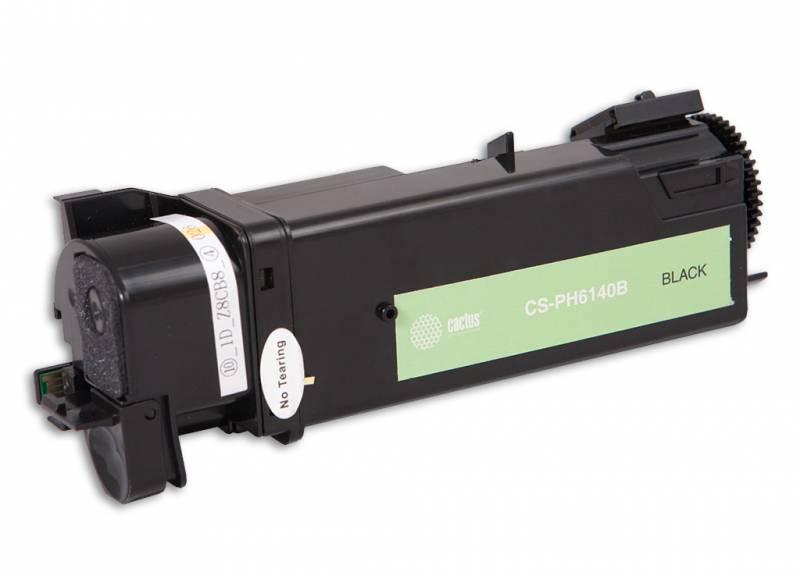 Картридж лазерный Cactus CS-PH6140B 106R01484 черный (2600стр.) для Xerox Phaser 6140
