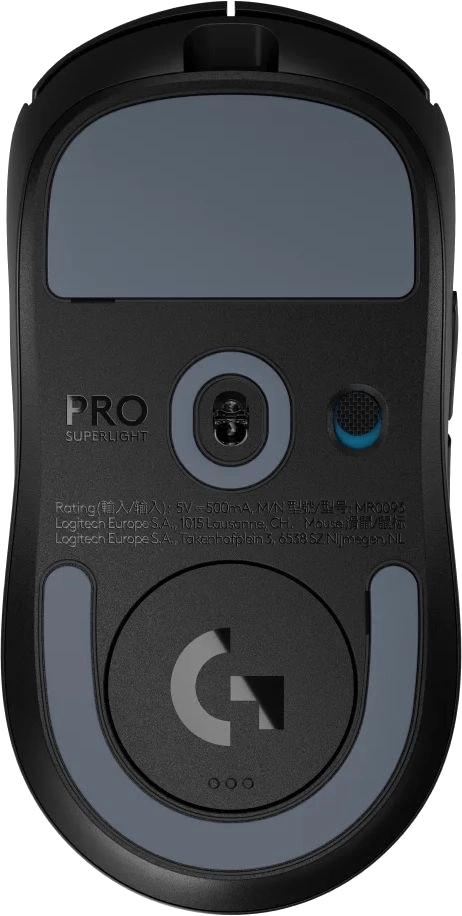 Мышь Logitech G Pro X Superlight 2 черный оптическая 32000dpi беспров. USB 4but (910-006632)