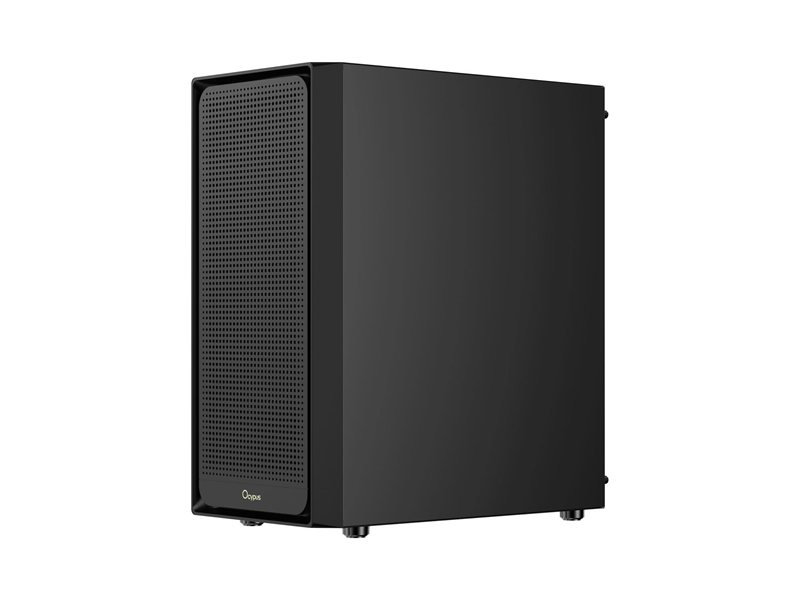 Корпус ПК без блока питания/ Case Ocypus Gamma C50 BK, Mini-Tower, TG, no fans, 1xUSB-A 3.0 + 2xUSB 2.0, mATX, mITX Black