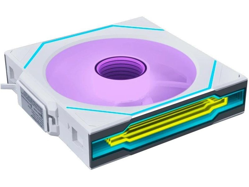 Вентилятор для корпуса Lian-Li Uni Fan SL-INF Wireless 120 Reverse ARGB 120х122.1x28 белый 4-pin 32.2дБ (G99.12RSLIN1W1W.R0) Ret