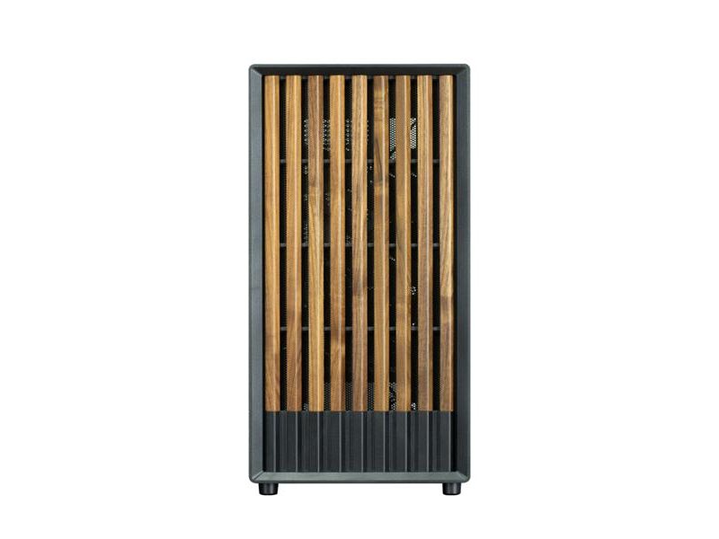 корпус ZALMAN P10 NAMU, MATX, BLACK, WINDOW, FRONT COVER WALNUT, 2x3.5", 3x2.5", 1xUSB TYPE-C, 1xUSB3.0, FRONT 2x120mm, REAR 1x120mm ARGB