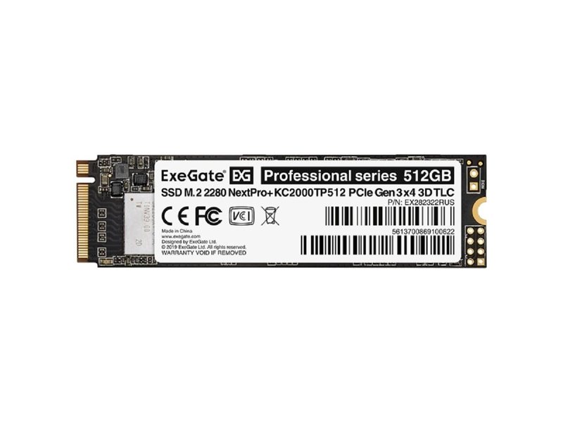 ExeGate SSD M.2 512GB Next Pro+ Series EX282322RUS