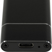 Внешний корпус SSD AgeStar 3UBNF5C SATA III USB 3.0 USB 3.0 Type-С алюминий черный M2 2280 B-key