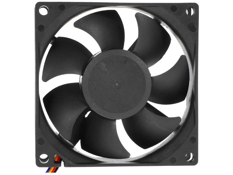 Gembird Вентилятор для корпуса 80x80x25, втулка, 4 pin, провод 30 см (D8025SM-4)