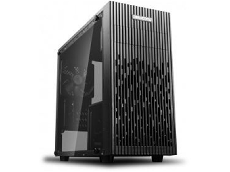 Deepcool MATREXX 30  mATX, Black, Стекл. боковая панель, Без БП