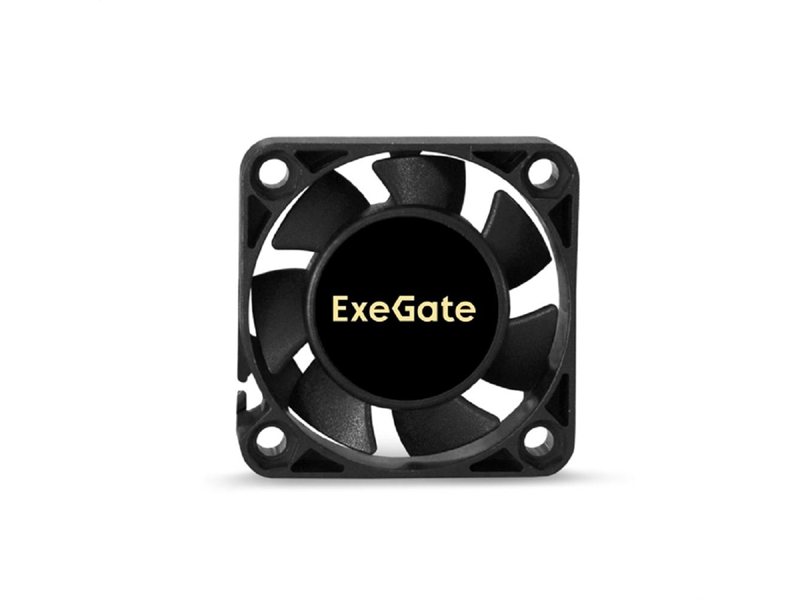 Exegate EX283363RUS Вентилятор ExeGate EX04010S2P, 40x40x10 мм, подшипник скольжения, 2pin, 5500RPM, 22dBA