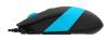 Мышь A4Tech Fstyler FM10 черный/синий оптическая 1600dpi USB 4but (FM10 BLUE)