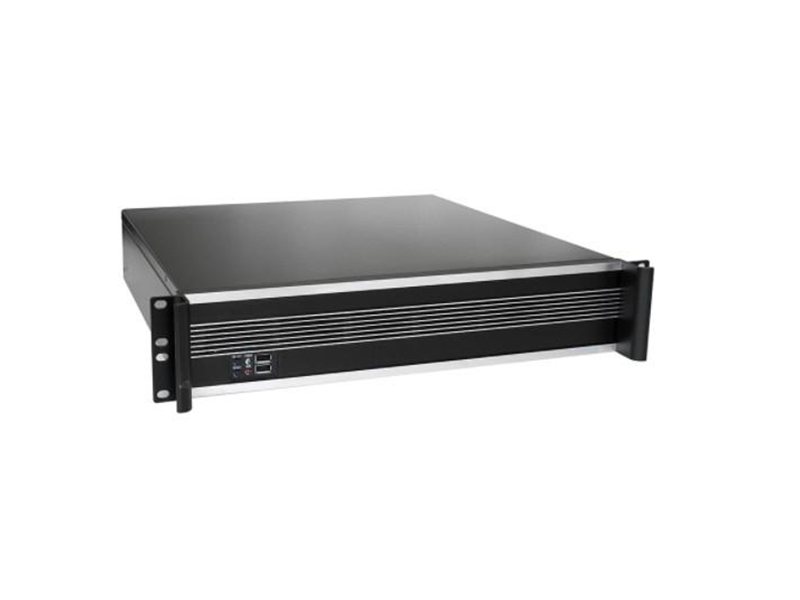 Exegate EX284958RUS Серверный корпус ExeGate Pro 2U450-09 <RM 19", высота 2U, глубина 450, без БП, 2*USB>