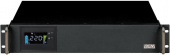 Источник бесперебойного питания Powercom King Pro RM KIN-1200AP LCD 960Вт 1200ВА черный
