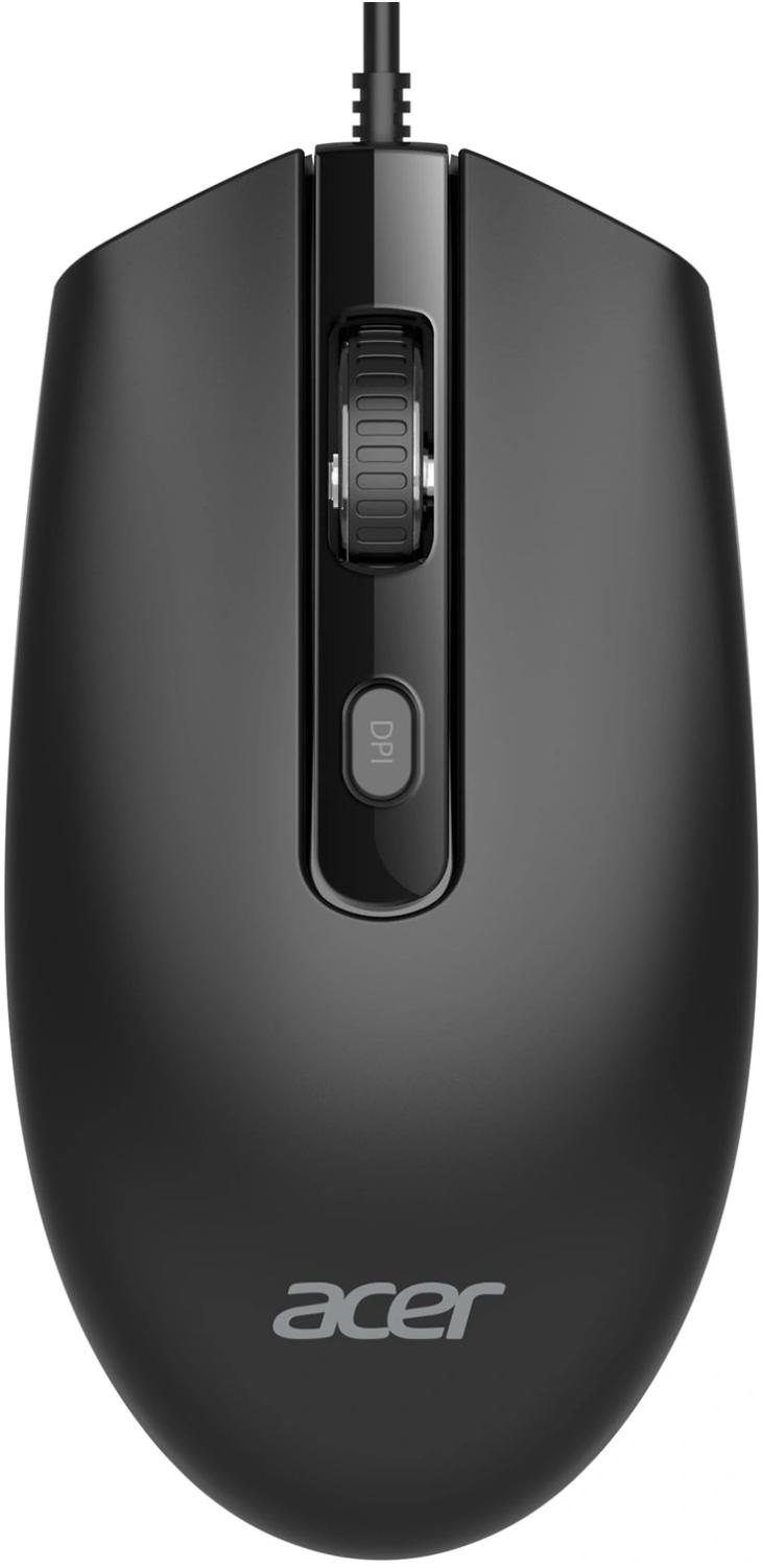 Клавиатура + мышь Acer OCC504 клав:черный мышь:черный USB Multimedia (ZL.ACC11.00M)