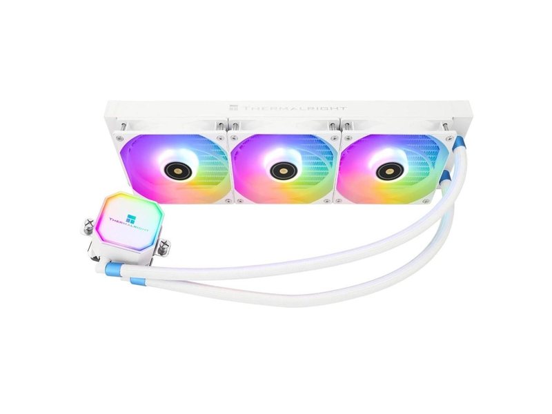 Thermalright Система водяного охлаждения Frozen Prism 360 White ARGB / 3x120mm ARGB PWM Fans / TRFP360AW