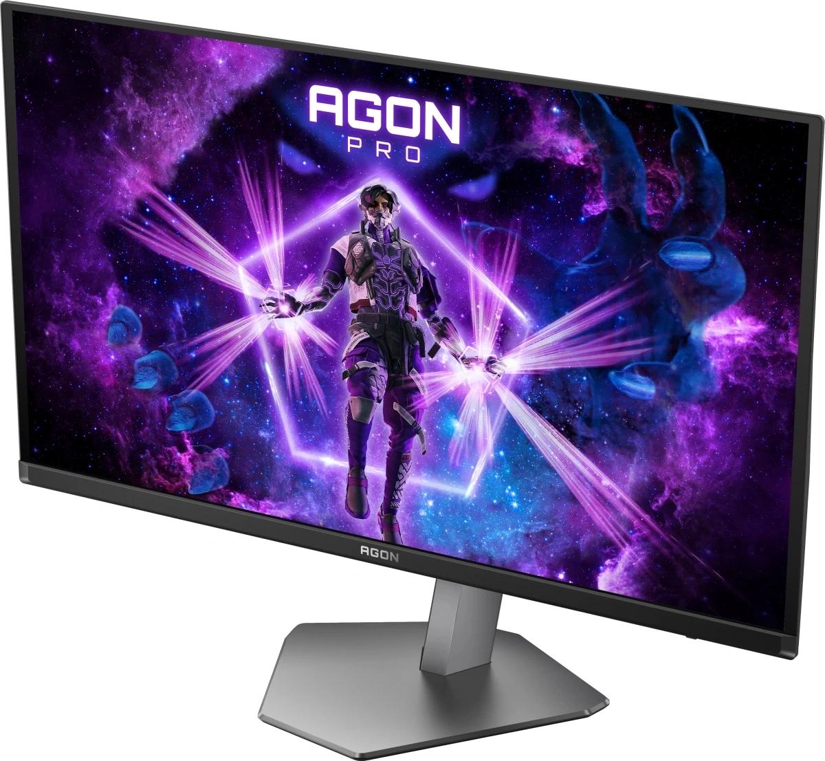 Монитор AOC 26.5" Agon AG276QKD2 черный QD OLED 16:9 HDMI M/M матовая HAS Piv 1000cd 178гр/178гр 2560x1440 500Hz G-Sync DP QHD 5.9кг