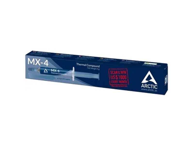 Термопаста MX-4 Thermal Compound 4-gramm mit Spachtel (ACTCP00031B)