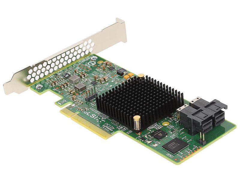 Контроллер/ LSI SAS 9300-8i SGL 8-Port Int, 12Gb/s SATA+SAS, PCIe 3.0 HBA