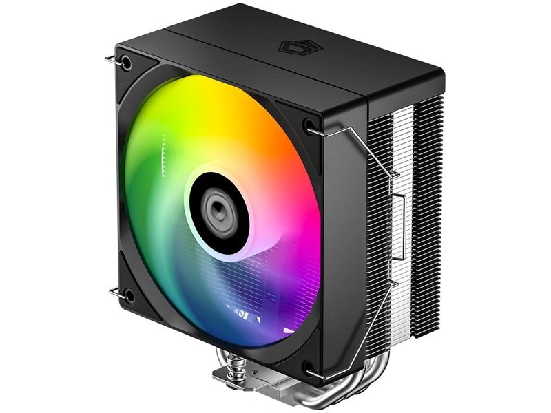 Устройство охлаждения(кулер) ID-Cooling SE-214-XT V2 ARGB Soc-AM5/AM4/1200/1700/1851 серебристый/черный 4-pin 16-27.2dB Al+Cu 200W 810gr Ret (SE-214-XT V2 ARGB)
