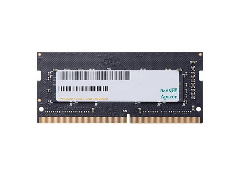 Оперативная память Apacer DDR4 8GB 3200MHz SO-DIMM (PC4-25600) CL22 1.2V (Retail) 1024*8 3 years (AS08GGB32CSYBGH/ES.08G21.GSH)