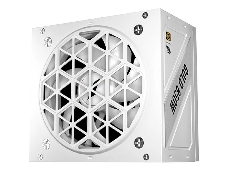 1STPLAYER NGDP Gold 850W White/ ATX 3.0, APFC, 80 PLUS Gold, LLC+DC-DC, 120mm fan, full modular / HA-850BA4-WH