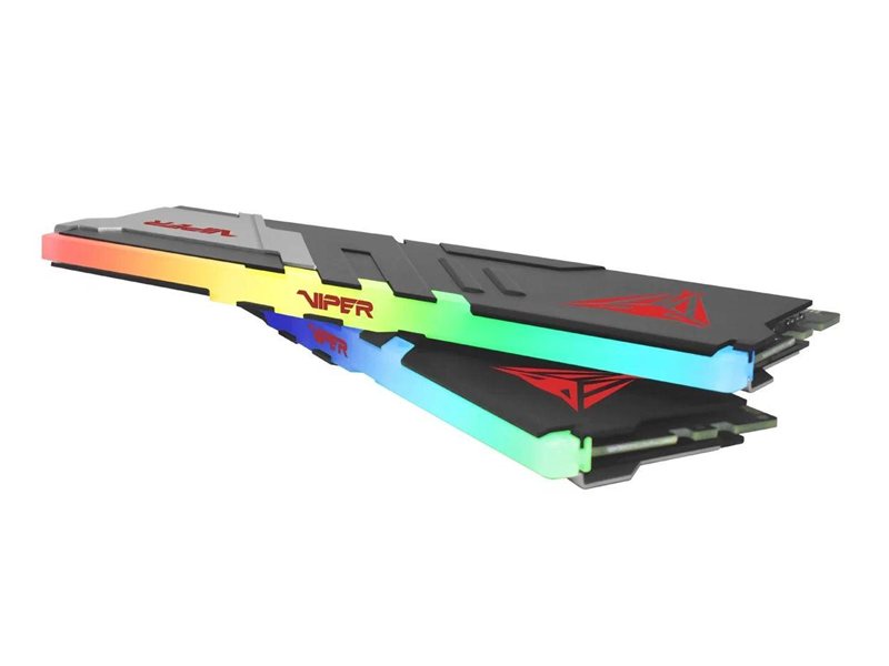 Память DDR5 2x16GB 6400MHz Patriot PVVR532G640C32K Viper Venom RGB RTL Gaming PC5-51200 CL32 DIMM UDIMM 288-pin 1.4В kit с радиатором Ret