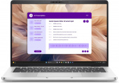 Ноутбук Dell Pro 14 Plus  Core Ultra 7 268V 14,0" QHD+ (2560 x 1600),300nit AG,300 nit,32 GB LPDDR5,1TB SSD, Intel  Arc graphics,3cell 55Wh,Backlit,FPR,Linux,1,4kg,2y,Eng/Rus,Alum/Pl