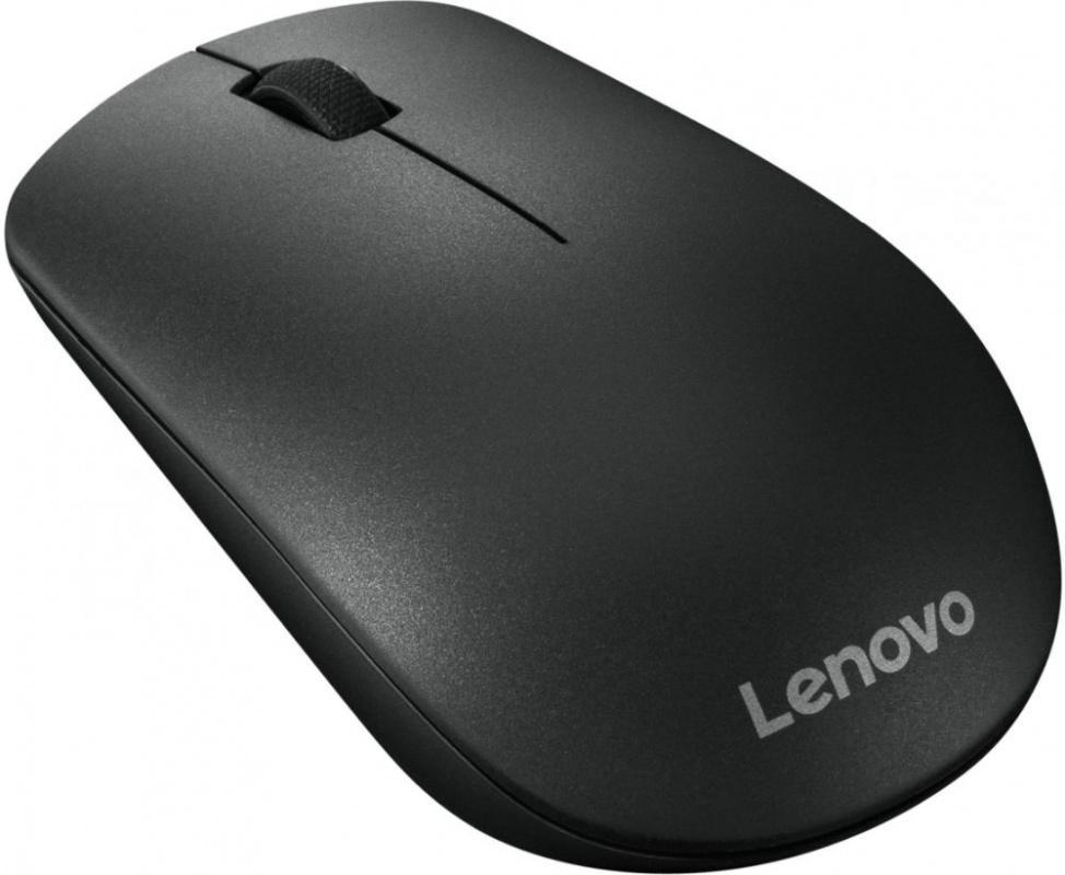 Мышь Lenovo 400 черный оптическая 1200dpi беспров. USB для ноутбука 3but (GY50R91293)