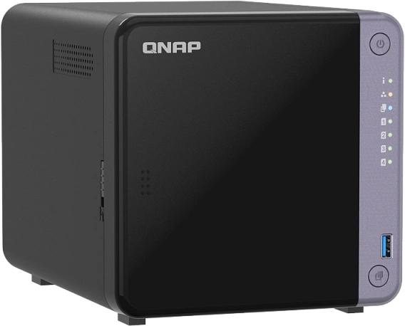 Сетевое хранилище NAS Qnap TS-432X-4G 4-bay настольный Alpine AL-524