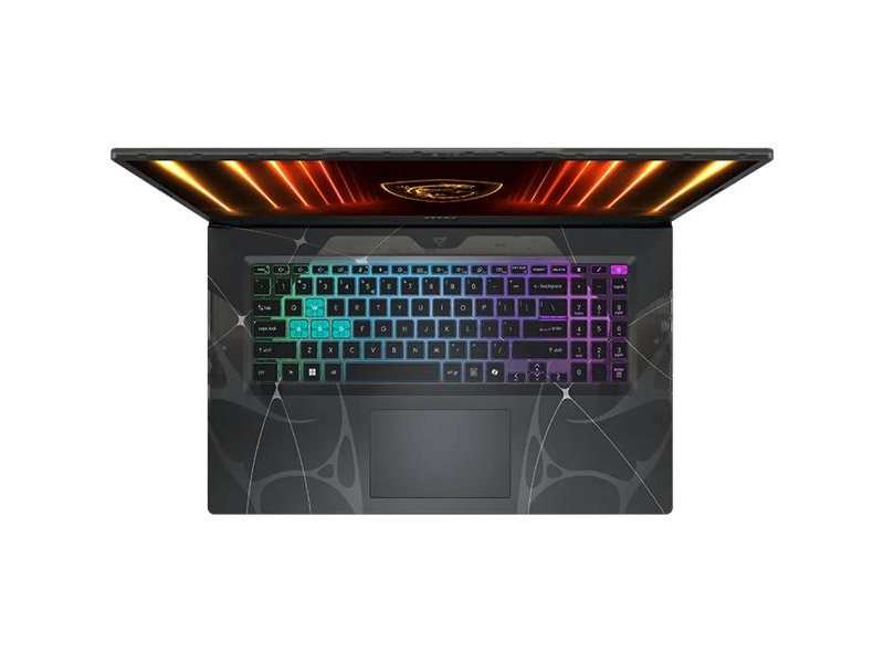 ноутбук MSI Cyborg 17 B2RWFKG Core 7-240H 17.3" FHD (1920*1080),144Hz DDR5 16GB ( 8GB*2) ,1TB SSD,NV RTX 5060 (8GB GDDR7),55.2Whr,2,5kg,DOS,1y,Translucent Black