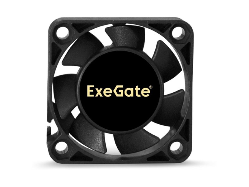 Exegate EX166186RUS Вентилятор ExeGate Mirage-S 40x40x10 подшипник скольжения, 5500 RPM, 23dB, 3pin