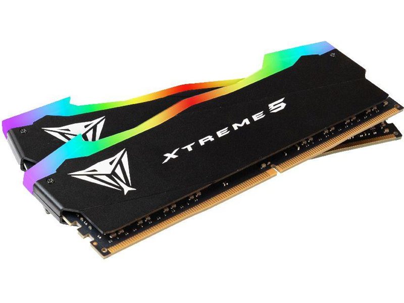 Память DDR5 2x24GB 8000MHz Patriot PVXR548G80C38K Viper Xtreme 5 RGB RTL Gaming PC5-64000 CL38 DIMM UDIMM 288-pin 1.45В с радиатором Ret