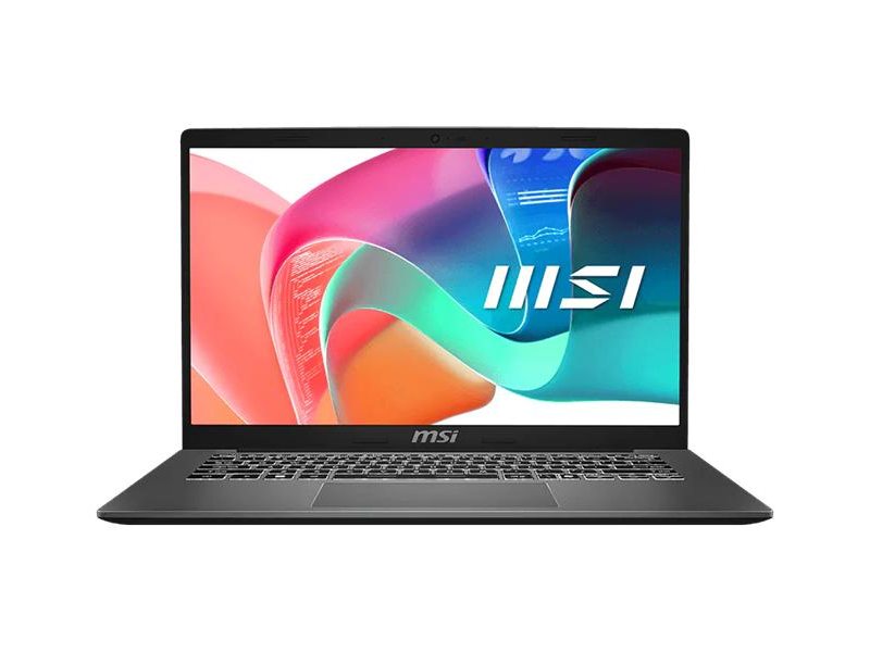 Ноутбук MSI Modern 14 F1MG-499RU Core 5 120U 16Gb SSD512Gb Intel Graphics 14" IPS FHD (1920x1080) Windows 11 Pro grey WiFi BT Cam (9S7-14S111-499)