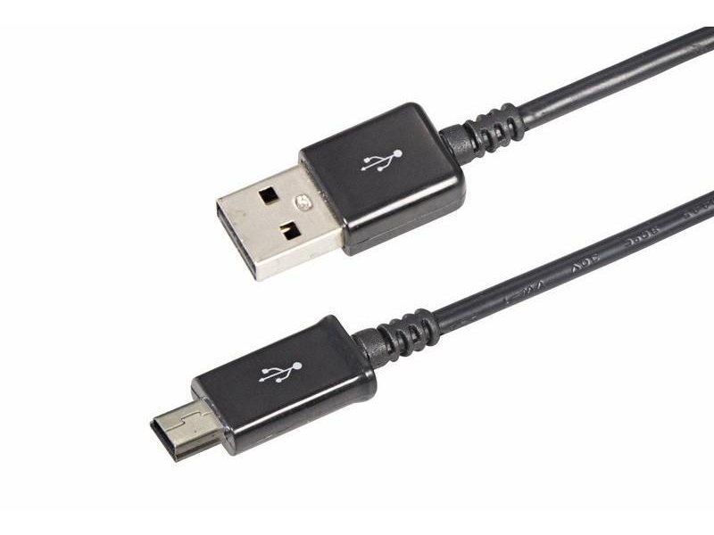 Rexant (18-4402) Кабель USB-A – mini USB, 1А, 1м, ПВХ, черный
