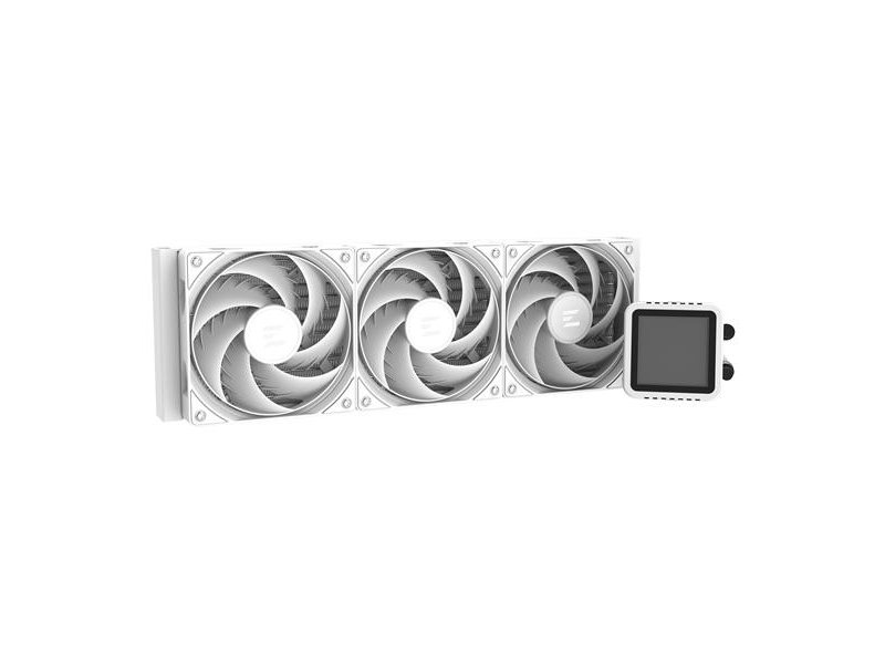 Система водяного охлаждения Zalman CPU Liquid Cooler 360mm, ARGB, LCD Display, white