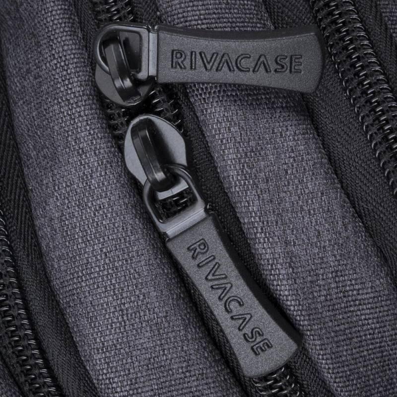 Рюкзак для ноутбука 16" Riva 7765 черный полиэстер (7765 BLACK)