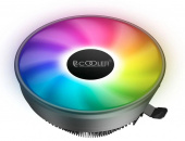 Устройство охлаждения(кулер) PcCooler E126M Pro RGB Soc-AM5/AM4/1200/1700/1851 черный 4-pin 29.8dB Al 90W 266gr Ret (R3-0120WBKSXX-GL)