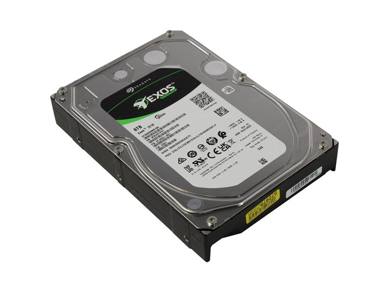 Жесткий диск/ HDD Seagate SAS 8Tb Exos 7E10 12Gb/s 7200 256Mb 1 year warranty (replacement ST8000NM001A, MG10SDA800E, HUH728080AL4204)