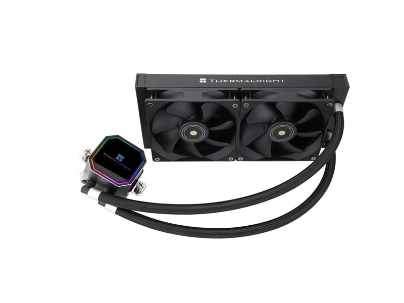 Thermalright Система водяного охлаждения Frozen Prism 240 Black / 2x120mm PWM Fans / TRFP240B