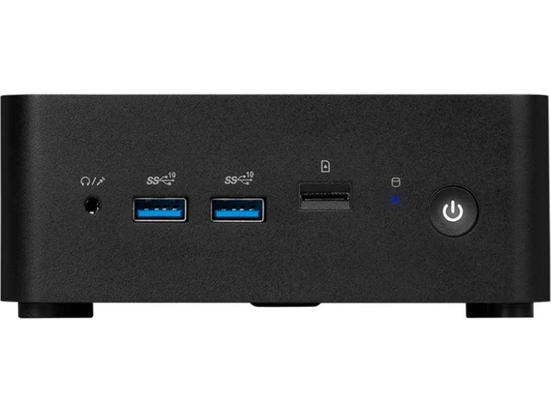 Неттоп MSI Cubi NUC 1M-052BRU Core 5 120U (1.4) Graphics CR без ОС 2xGbitEth WiFi BT 120W черный (936-B0B111-080)