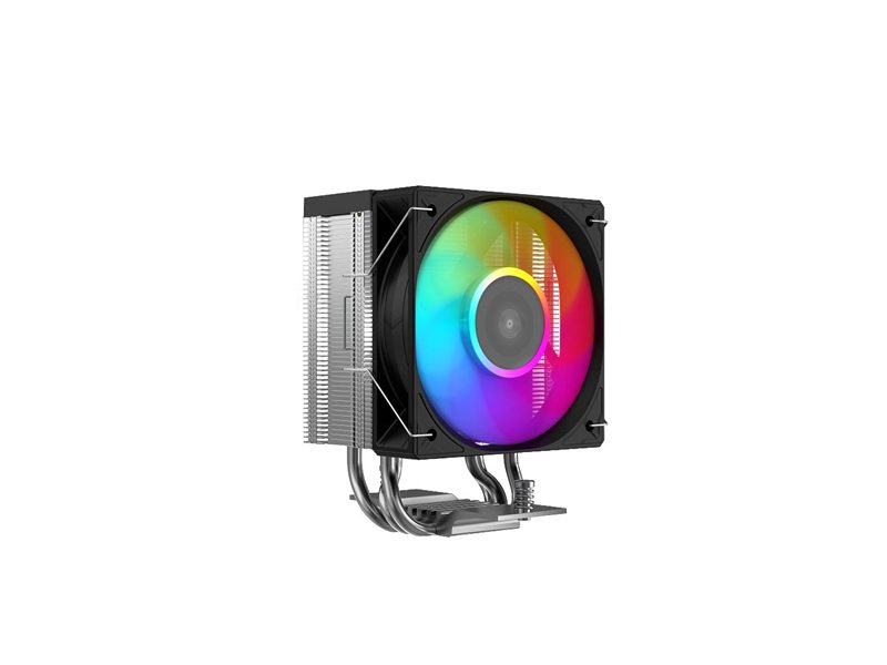 Кулер для процессора/ CPU Cooler SAMA X30L (180W, 4-pin PWM, 133.5mm, 3x6mm, ARGB, 1x100mm, 50.1CFM, 35.2dBA, 2600RPM, S: 1851/1700/1200/115X, AM5/AM4, silver)