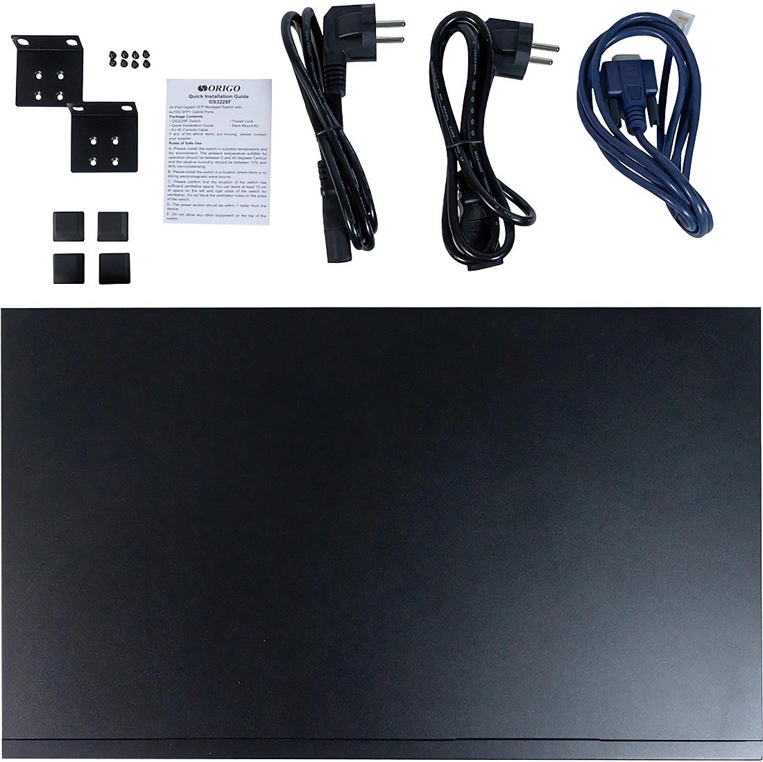 Коммутатор Origo OS3228F OS3228F/A1A (L3) 24x1Гбит/с 4x10Гбит/с 24SFP 4SFP+ управляемый