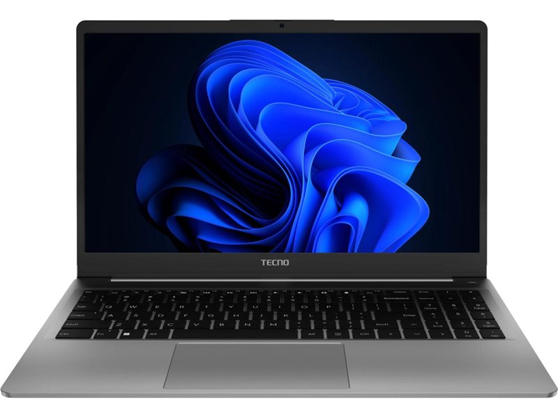 Ноутбук Tecno MegaBook K15SDA Ryzen 5 7430U 8Gb SSD512Gb AMD Radeon Graphics 15.6" IPS FHD (1920x1080) Windows 11 Home grey WiFi BT Cam 6060mAh (71005000619)