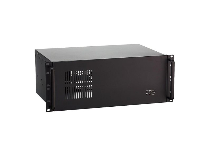 Exegate EX281235RUS Серверный корпус ExeGate Pro 4U300-08 <RM 19",  высота 4U, глубина 300, без БП, USB>