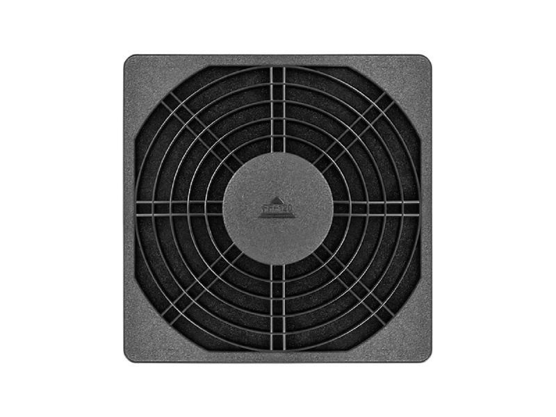 Exegate EX295256RUS Решетка для вентилятора с фильтром 120х120 ExeGate EG-120PSFB (120x120 мм, пластиковая, квадратная, с пылевым фильтром, черная)