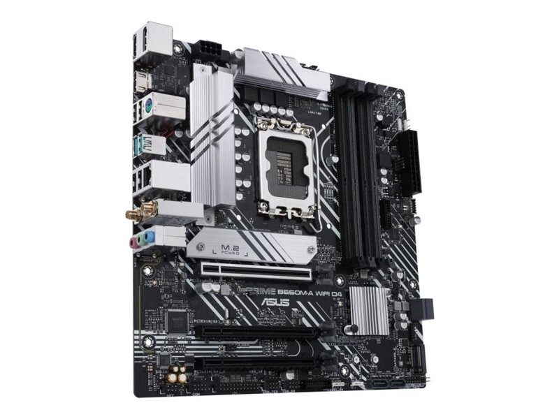 Материнская плата ASUS PRIME B660M-A WIFI D4 LGA1700 mATX 4xDDR4 3xPCIEx16 2xM.2 DP 2xHDMI GLAN Wi-Fi 6 (90MB1AE0-M1EAY0)